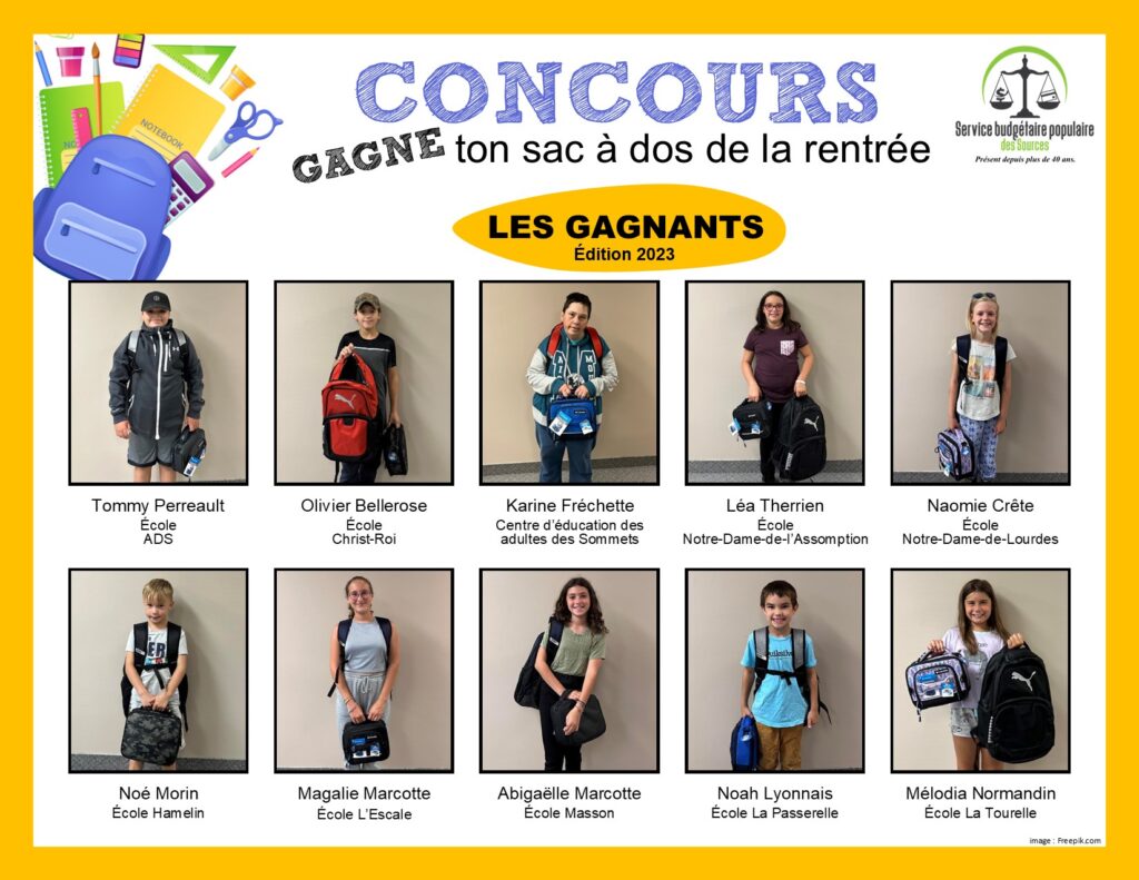 Gagnants 2023