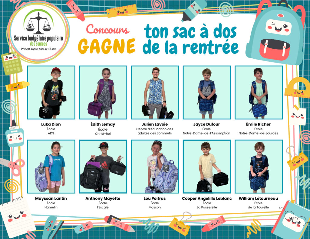 Gagnants 2025